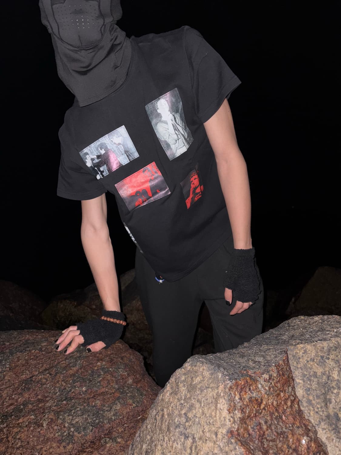 Raf Simons 5 Pictures T-Shirt 상품이미지1