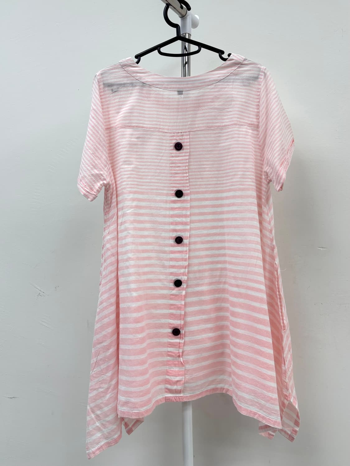 빈티지 핑크 레이어드 원피스 상품이미지2