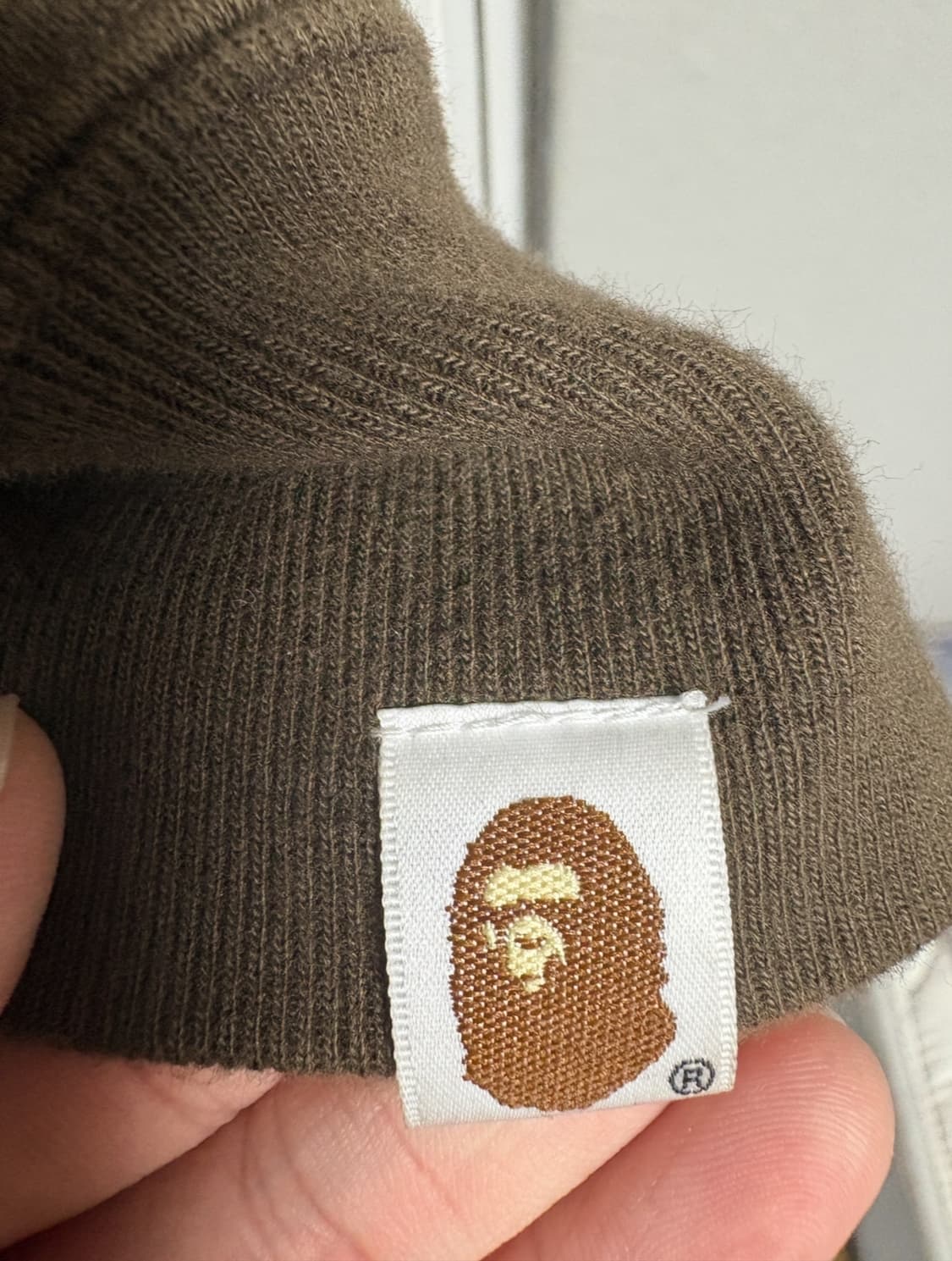 베이프 퍼스트 카모 크레이지 컬리지 후드집업 카키(녹계) 상품이미지3