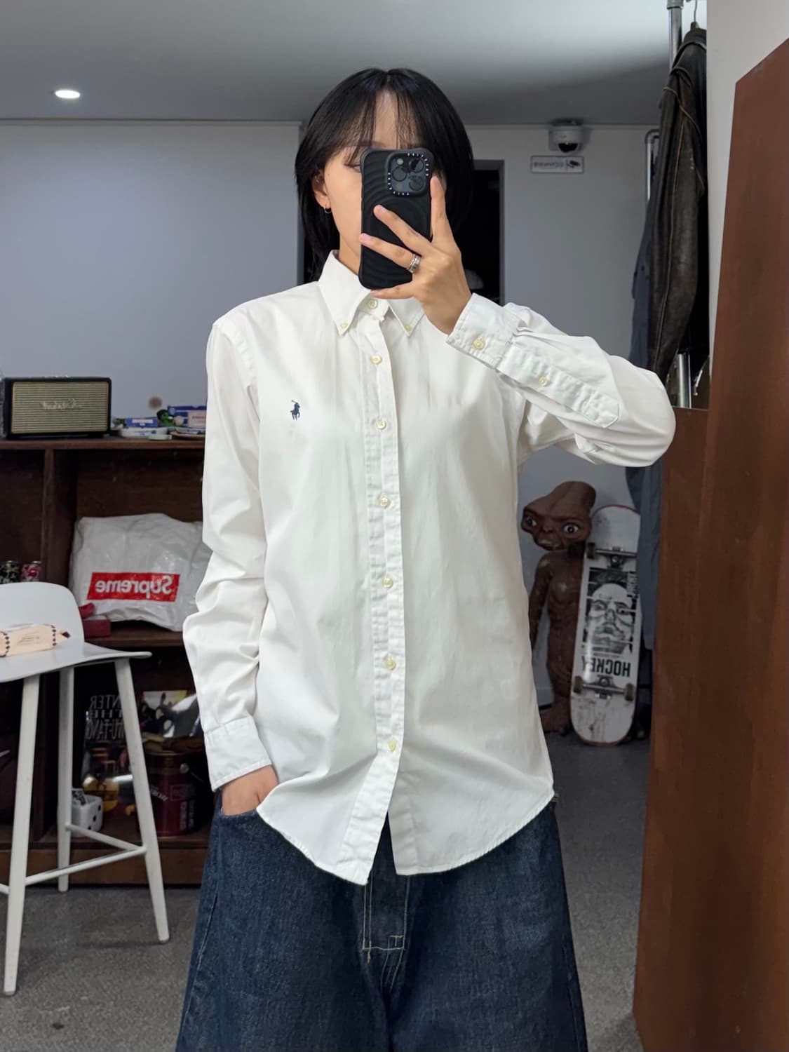 폴로 랄프로렌 화이트 셔츠 상품이미지6