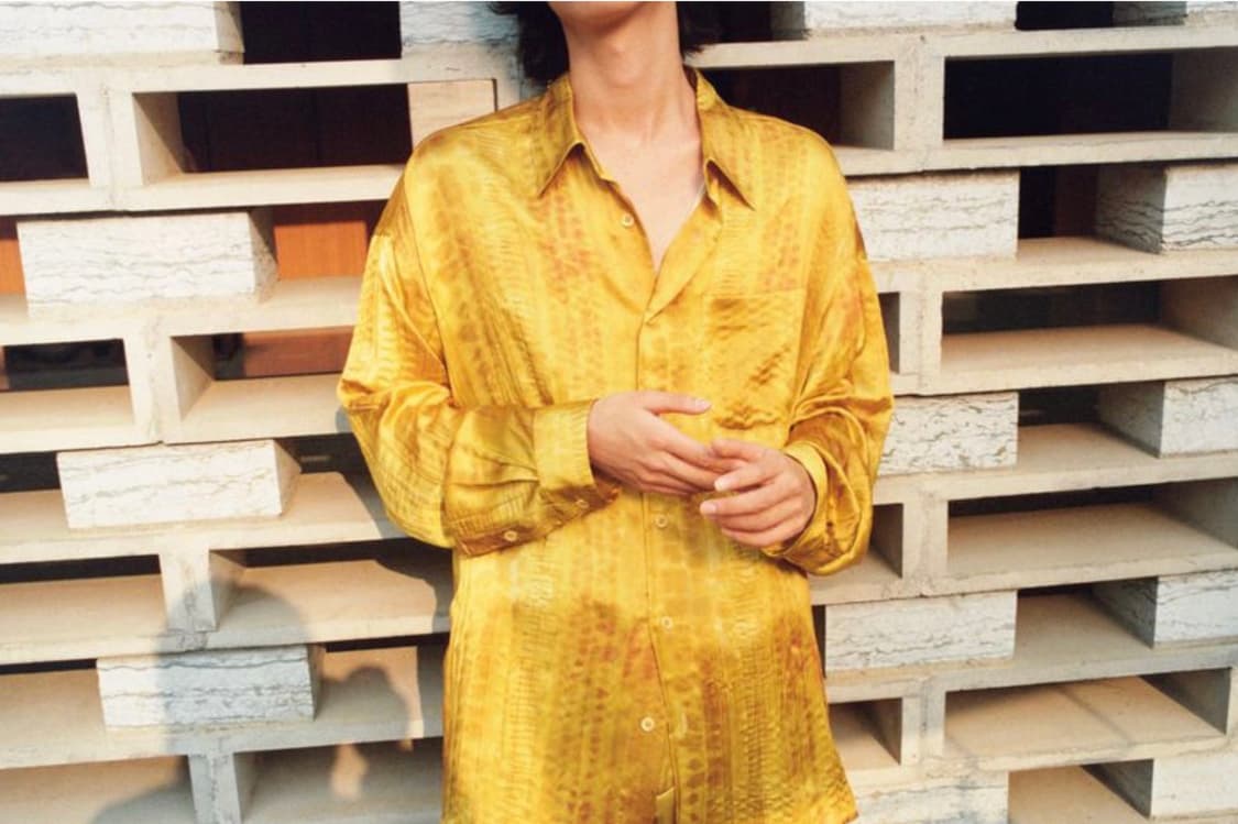 자라 Zara x Fanglu Lin 팡루 린  콜라보 실크 셔츠 상품이미지1