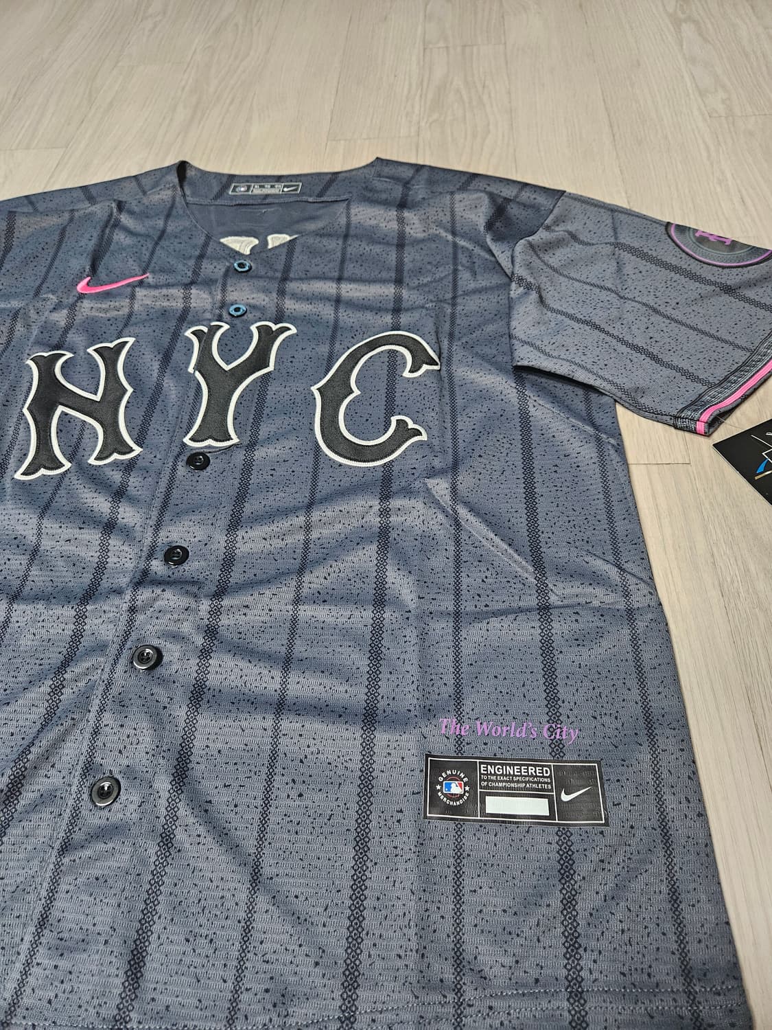 Nike mlb NY 뉴욕  블록코어룩 져지 상품이미지3
