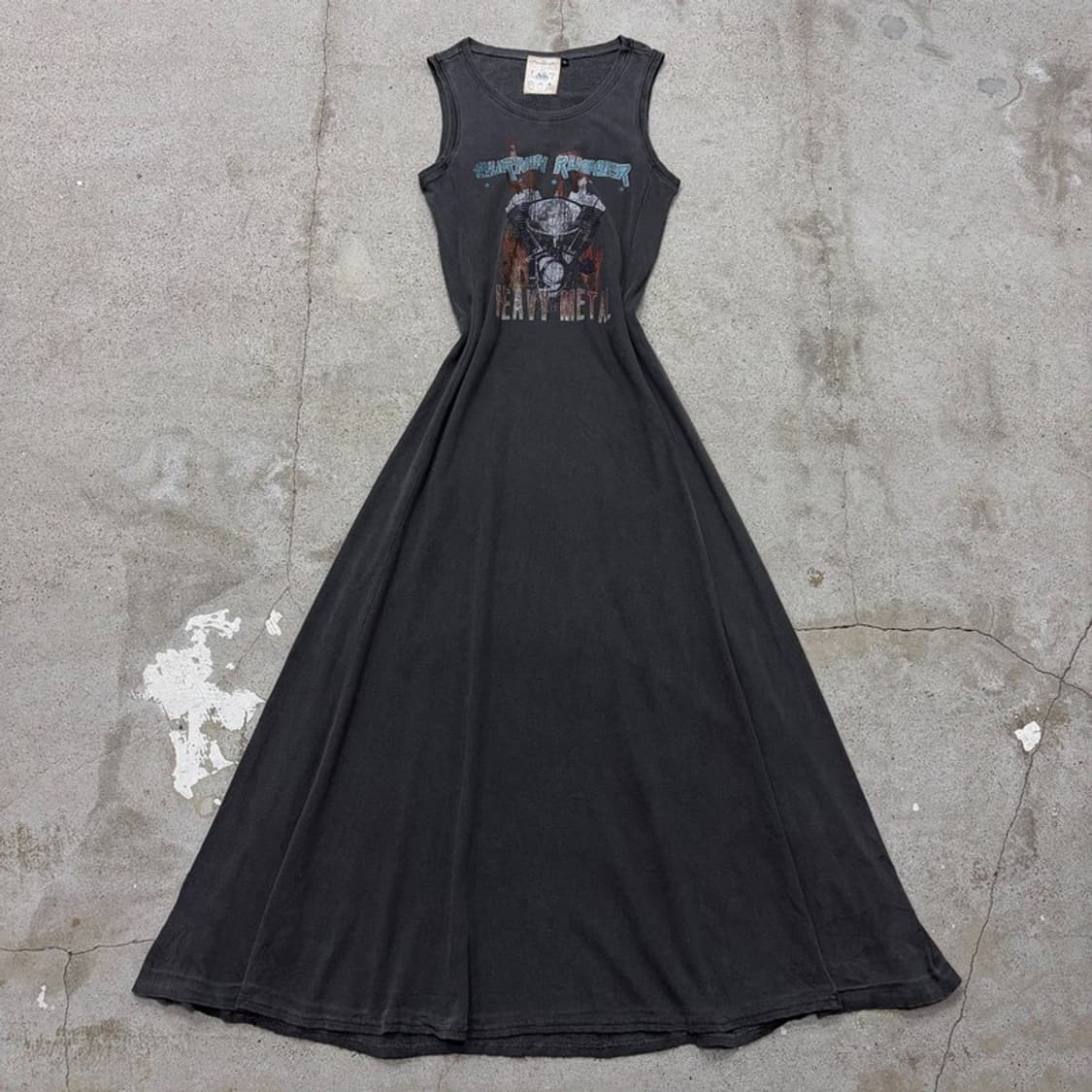 Asls 빈티지 슬리브리스 원피스 v2821 상품이미지1