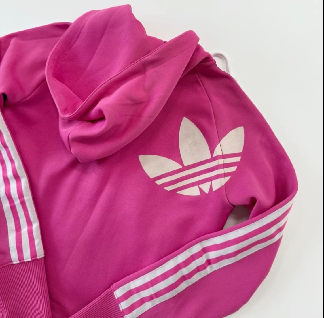 🩷대장급 아디다스 파이어버드 빅로고 핑크 후드집업🩷 상품이미지2