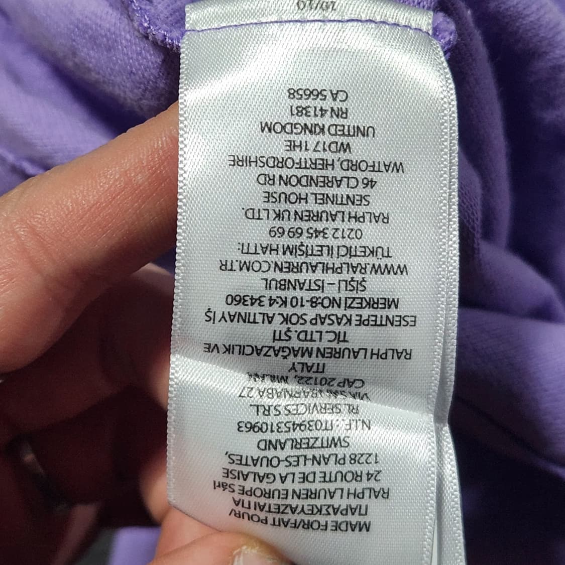 폴로 랄프로렌 파리 2024 올림픽 기념 폴로셔츠 반팔티 (M) 상품이미지5