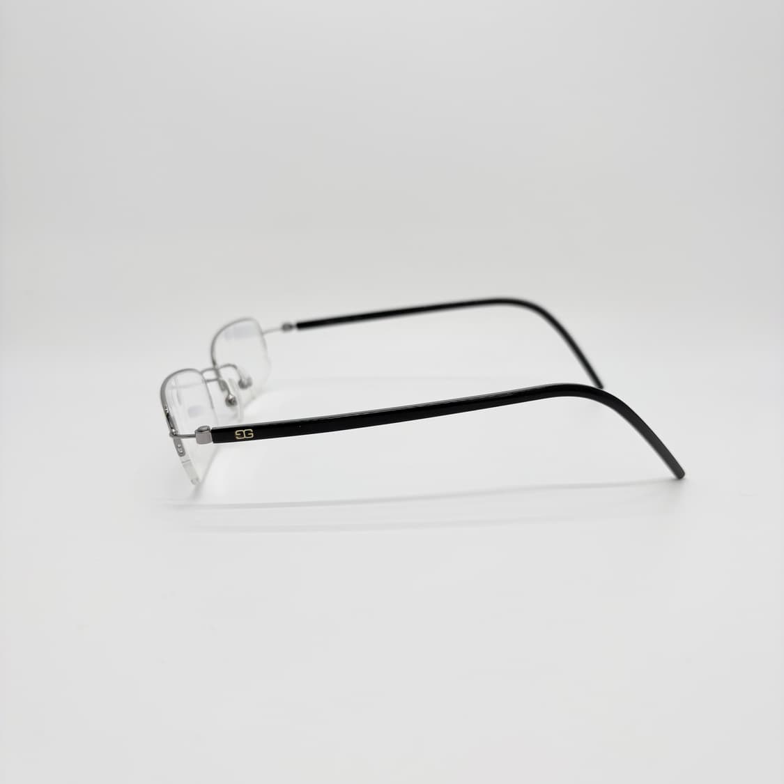 GALLAN 실버 블랙 반무테 상품이미지4