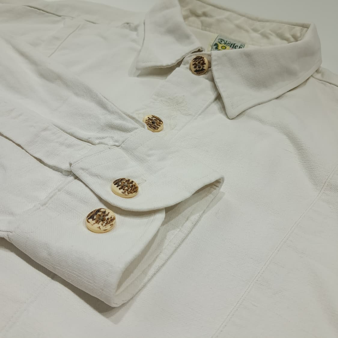 CL984 XL 디스틀러 90s 독일 트라흐텐 바바리안 코튼린넨 알펜  상품이미지4