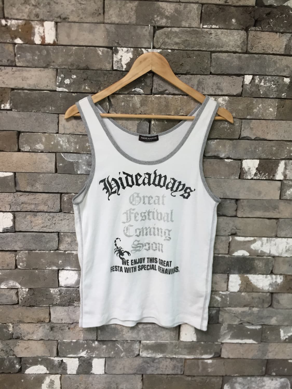 vintage y2k white sleeveless 상품이미지6
