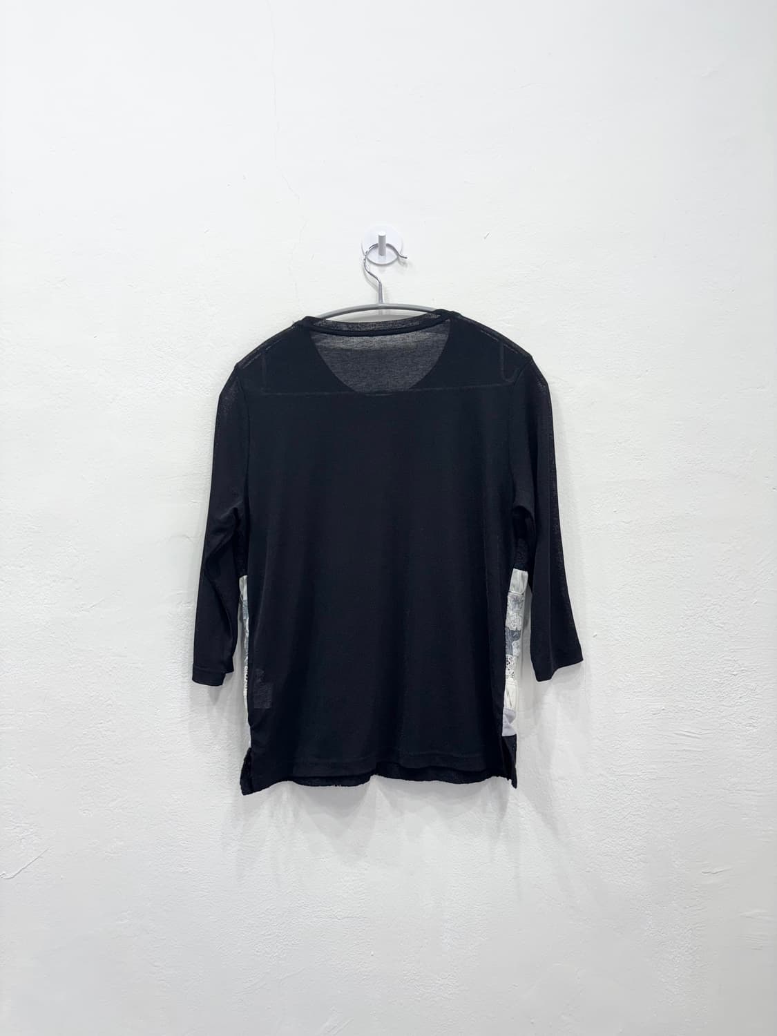 빈티지 7부 소매 매쉬탑 상품이미지4