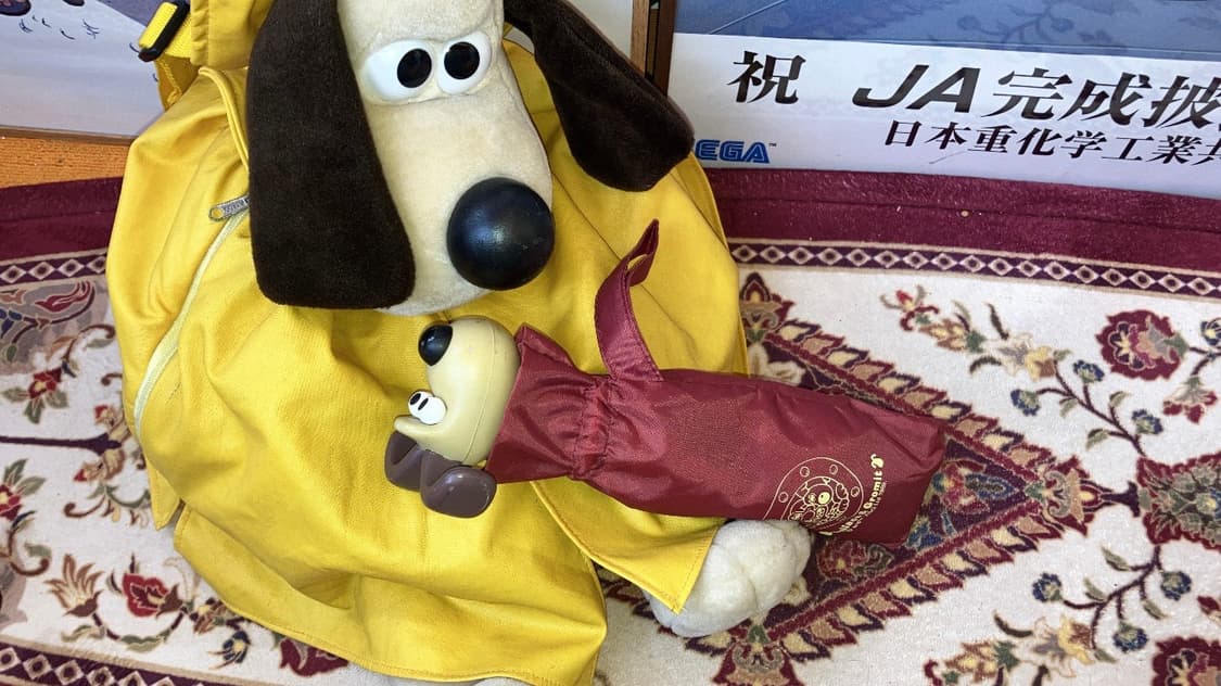 빈티지 월레스와 그로밋 우산 상품이미지4