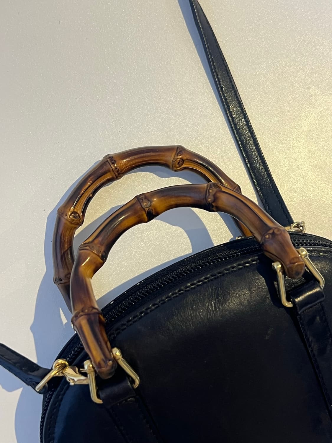 구찌 뱀부 미니 토트 크로스백 상품이미지7