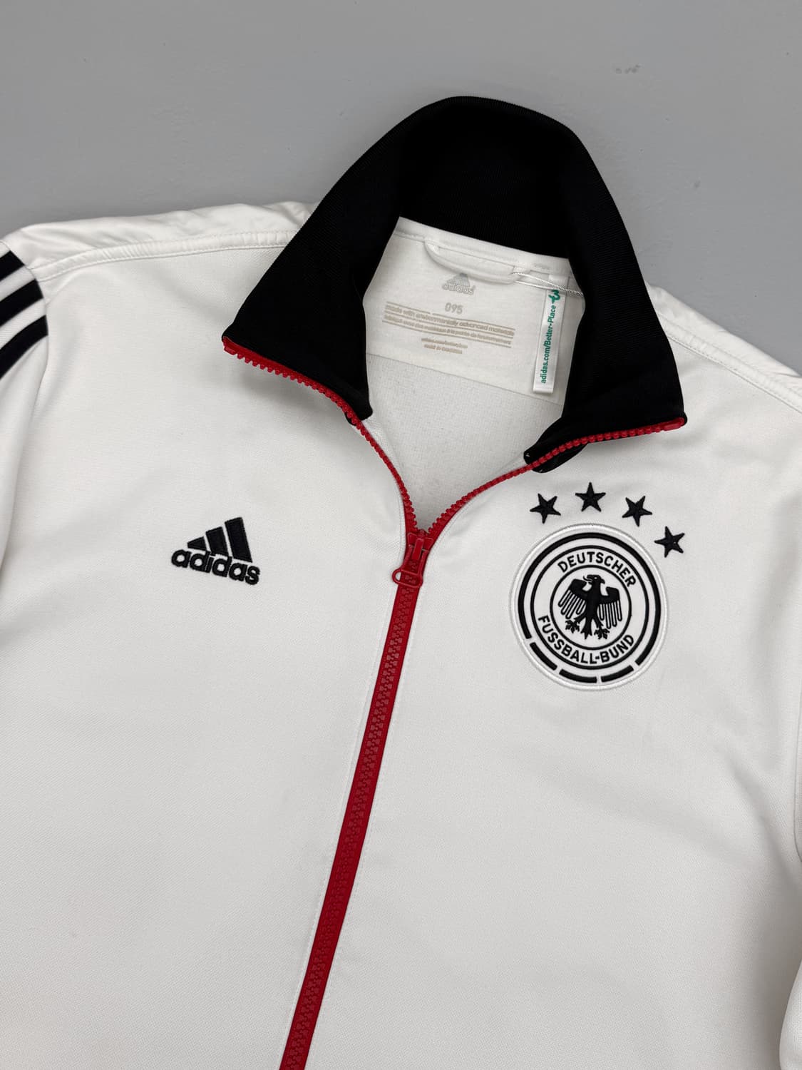 아디다스 루즈핏 독일 화이트 트랙 져지 상품이미지2