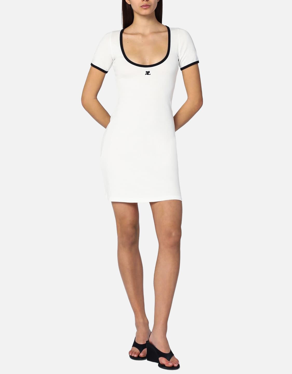 꾸레쥬 화이트 미니원피스 m 새상품 courreges 상품이미지1