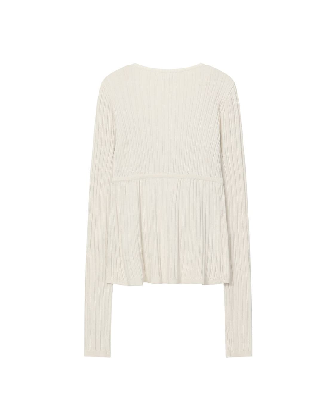 미세키서울 리브드 니트 가디건 상품이미지3