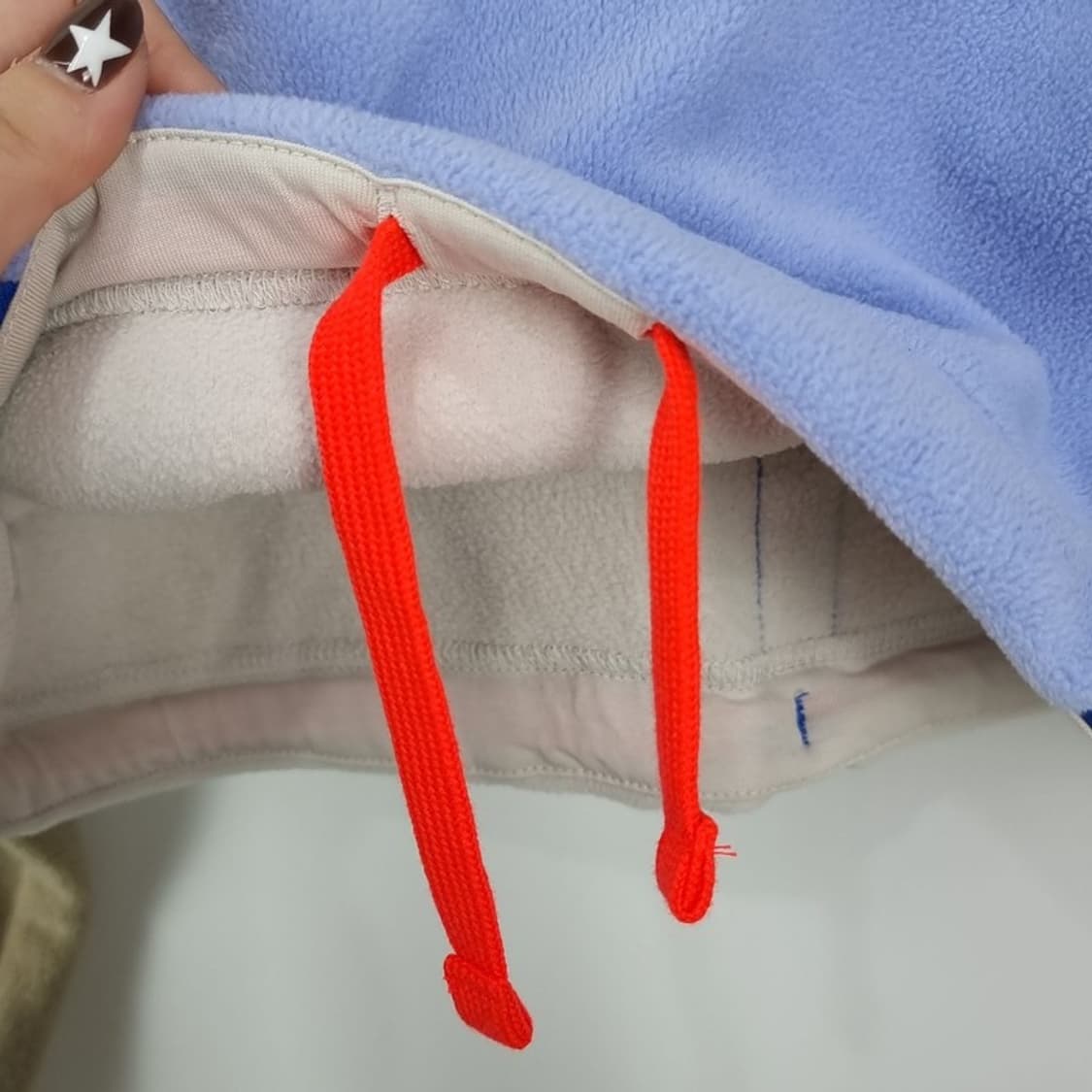 [나이키](새상품) 스우시 자수 플리스 하프집업 크롭 맨투맨 M16443 상품이미지6