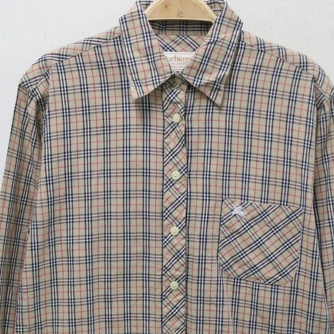 버버리 체크 셔츠 65124 상품이미지3