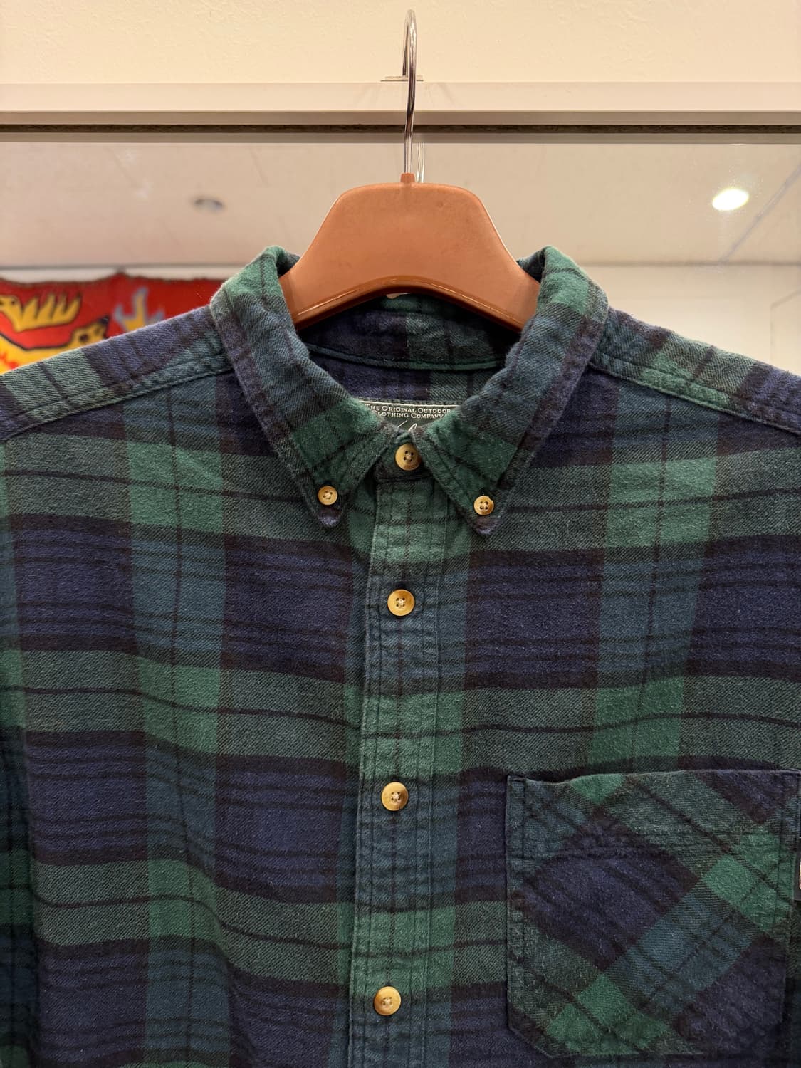 00s Woolrich 울리치 플란넬 타탄 체크 셔츠 상품이미지3