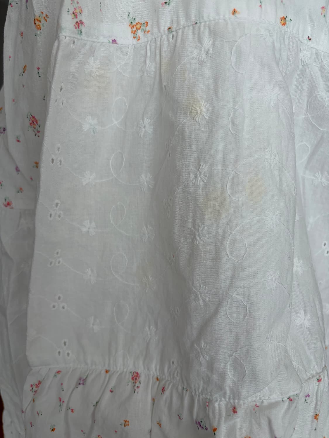 빈티지 패치워크 캉캉 블라우스 튜닉 모리걸 상품이미지10