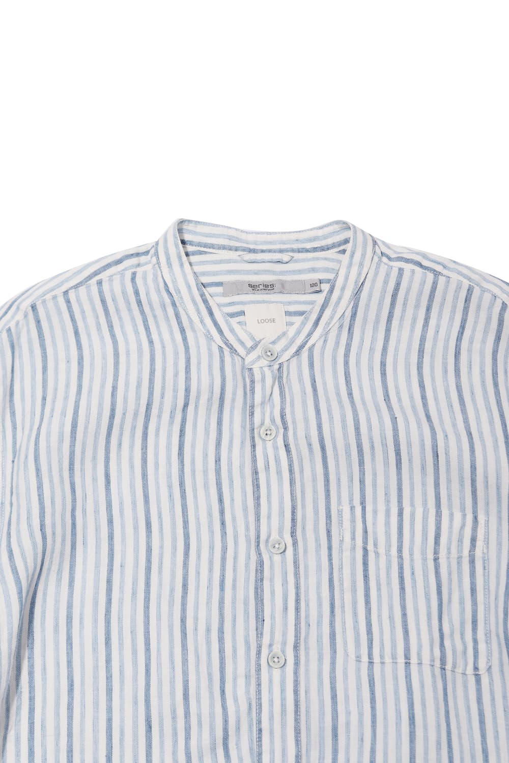SERIES 차이나 린렌 셔츠 size 100 상품이미지3