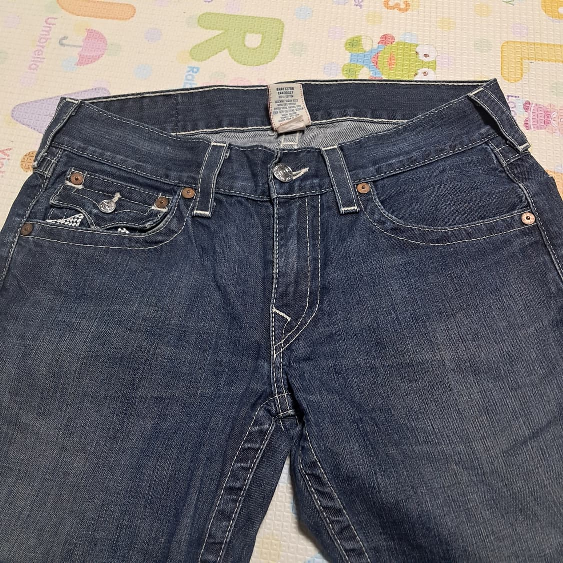 트루릴리젼 스트레이트 남성 청바지 31사이즈 상품이미지3