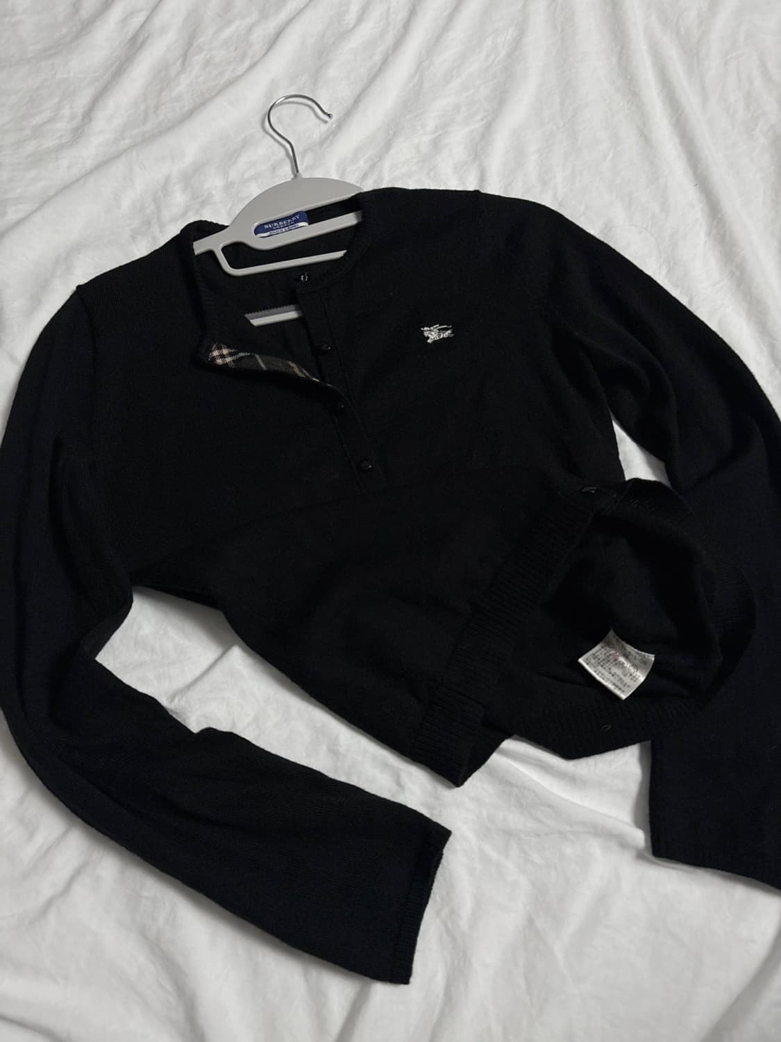 버버리 블루라벨 블랙 가디건(예약중) 상품이미지4