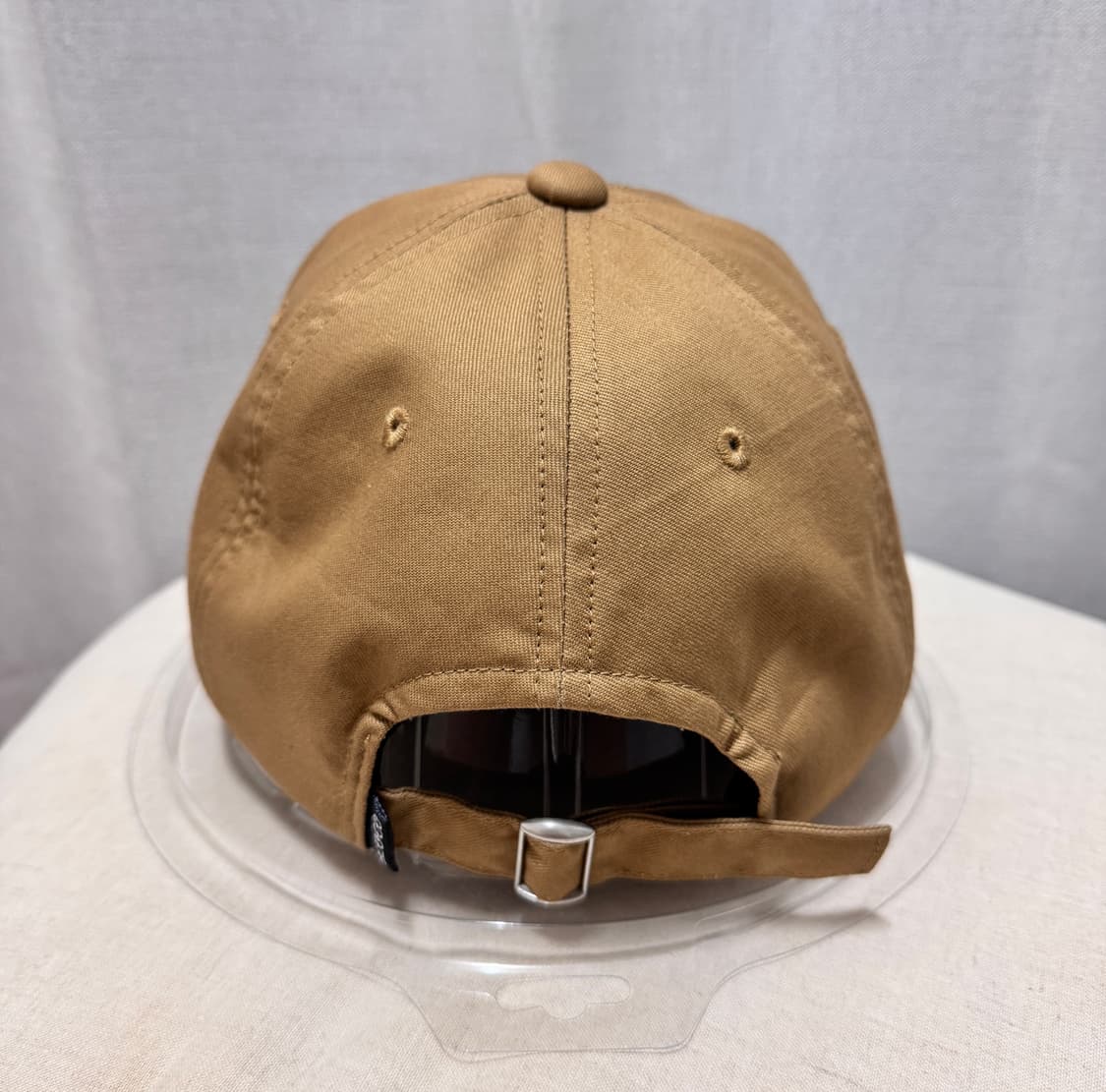 부코 자수 베이지 볼캡 상품이미지3