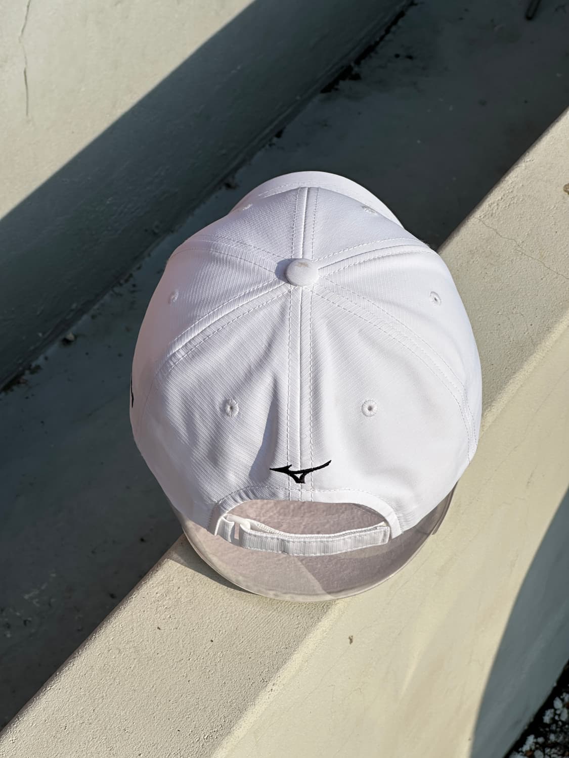 [F] 미즈노 로고 화이트 볼캡 모자 상품이미지4