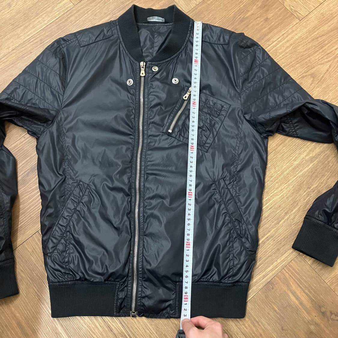 N257 돌체앤가바나 사선 봄버 자켓 ma1 상품이미지10