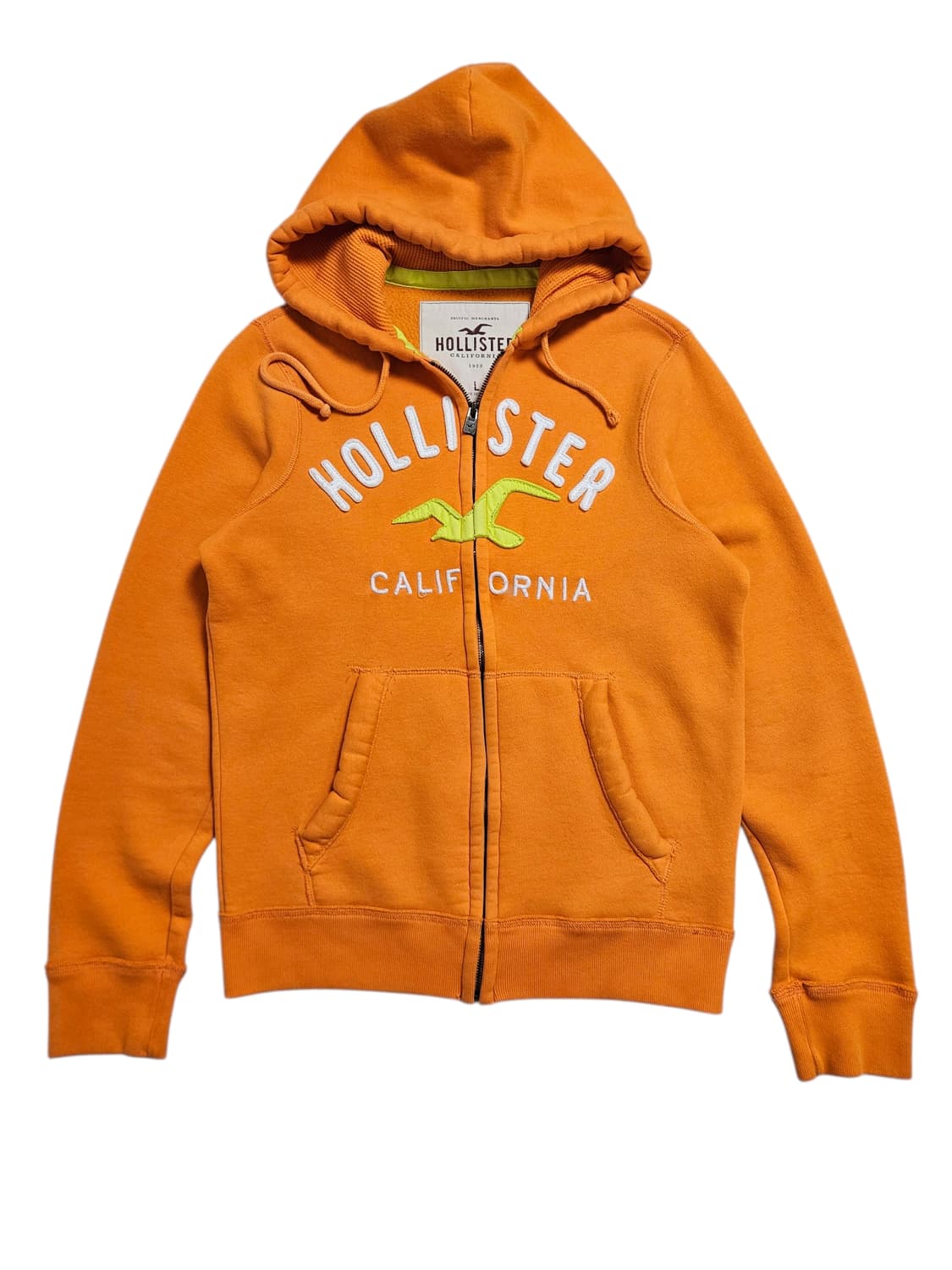 홀리스터 자수 로고 후드 집업 상품이미지2