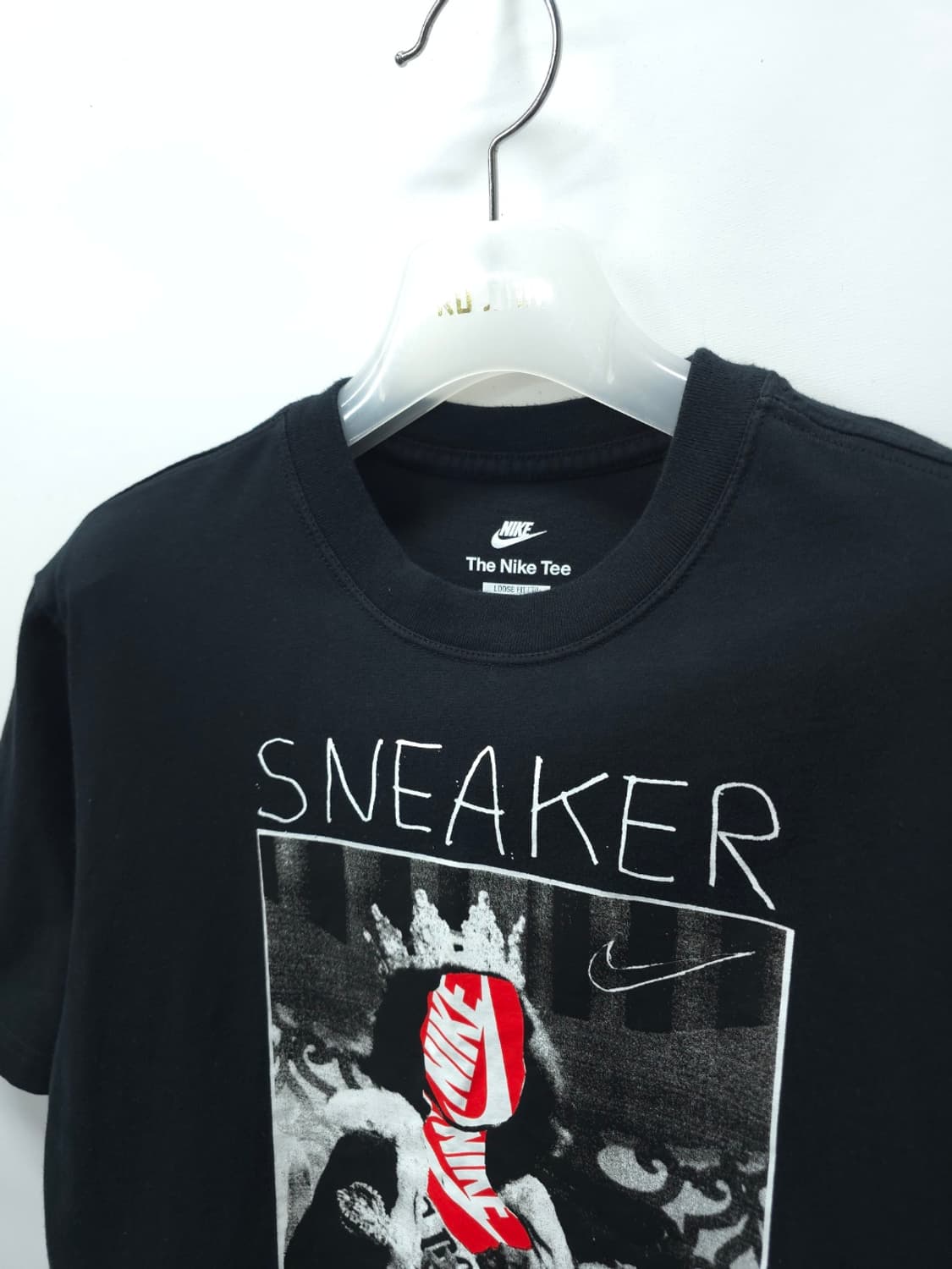 나이키 스니커퀸 나염 반팔티 (여성90/루즈핏L) 상품이미지3