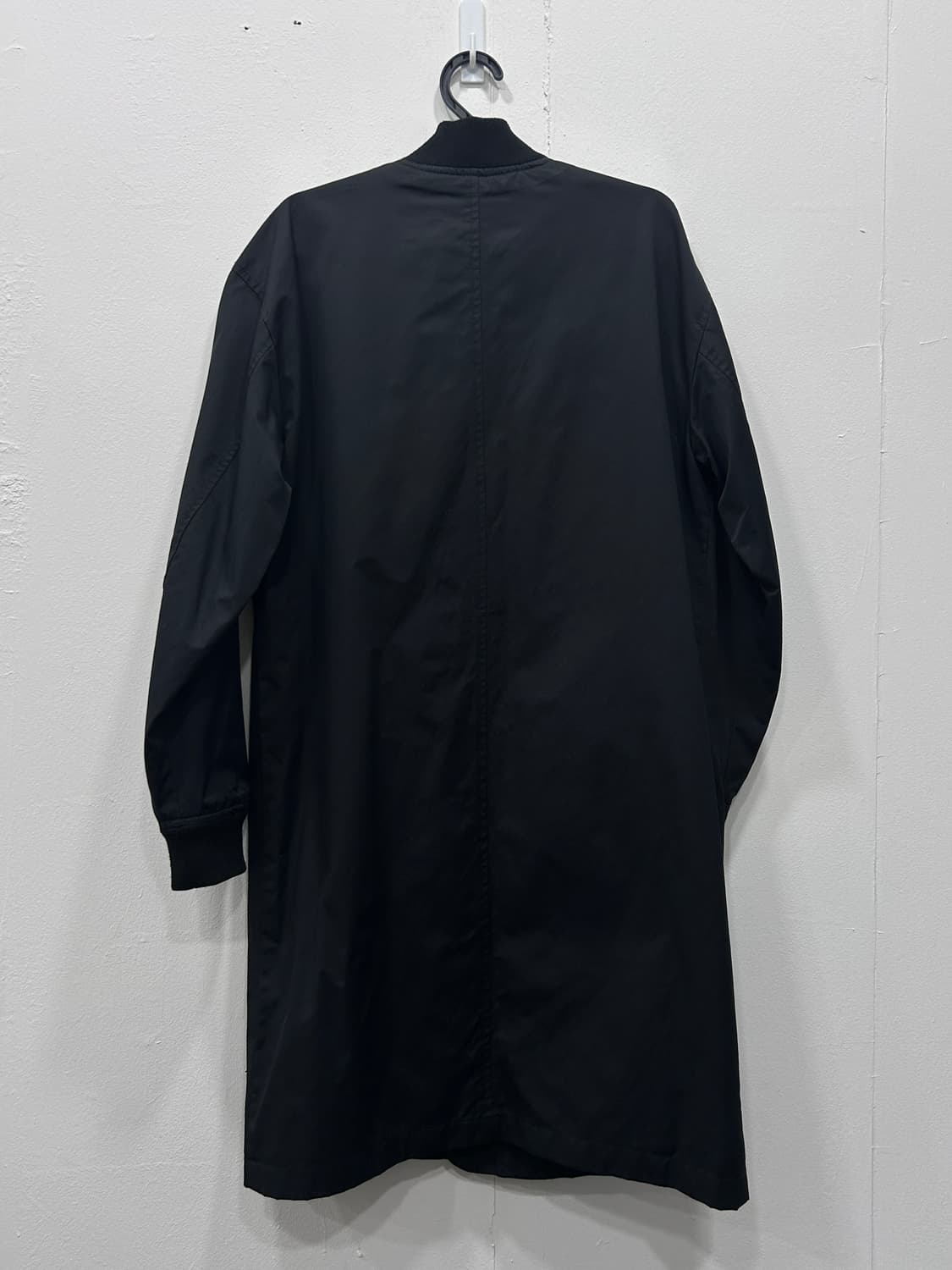 [S] 어드바이저리 블랙 롱 봄버 자켓 코트 여성 S사이즈 상품이미지2