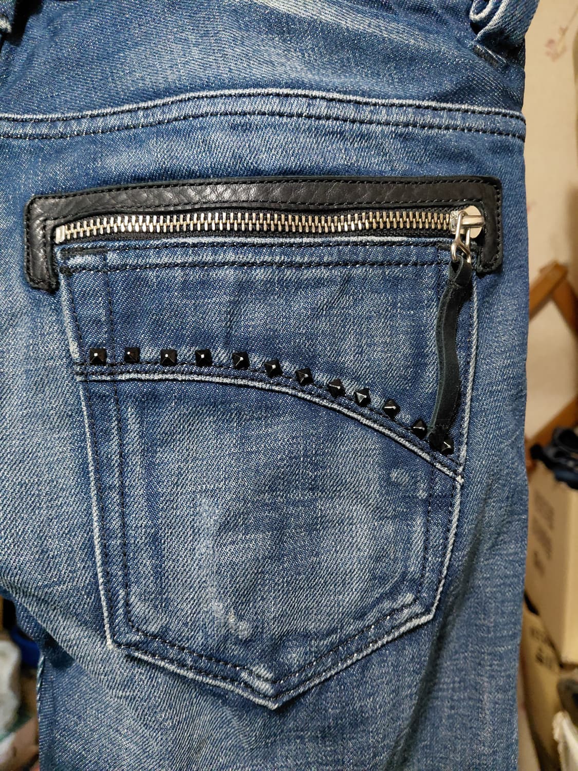 [디젤]슬래머 슬림스트레이트핏 데님 청바지 30사이즈  상품이미지3