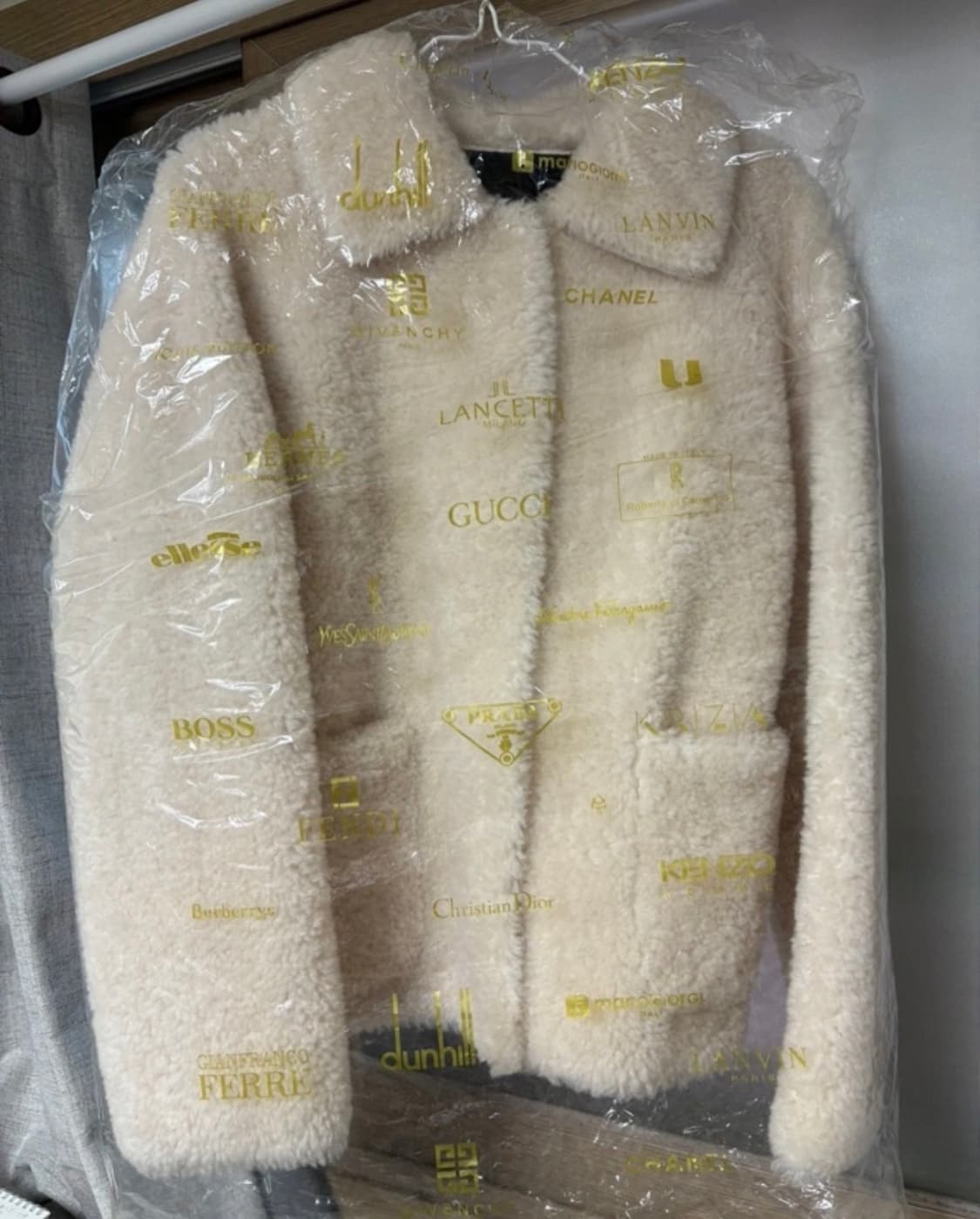 레프트서울) 양털 크롭 자켓 아이보리 S 상품이미지7