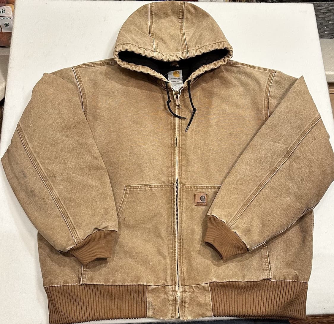 칼하트 J130 후드집업 자켓 브라운 상품이미지1