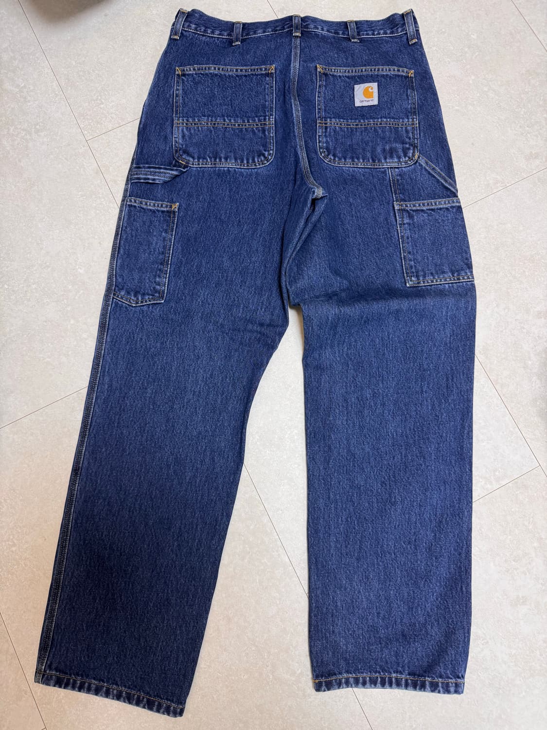 칼하트 싱글니 카펜터팬츠 중청 32x32  상품이미지1