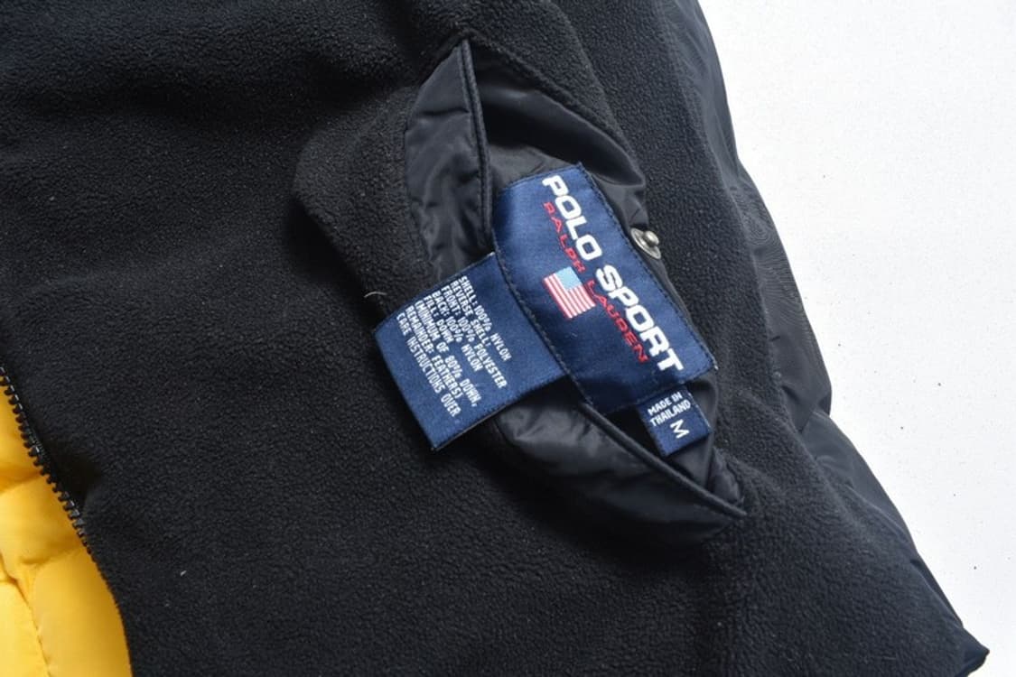 폴로 스포츠 양면 패딩 다운 베스트 M N0983 상품이미지7