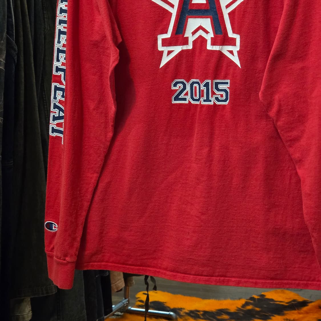 챔피온 레드 포인트 롱슬리브 상품이미지4