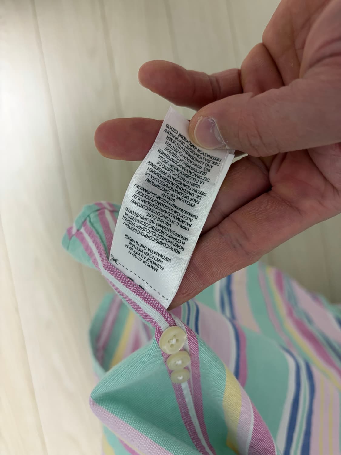 폴로 랄프로렌 스트라이프셔츠 판매 상품이미지4