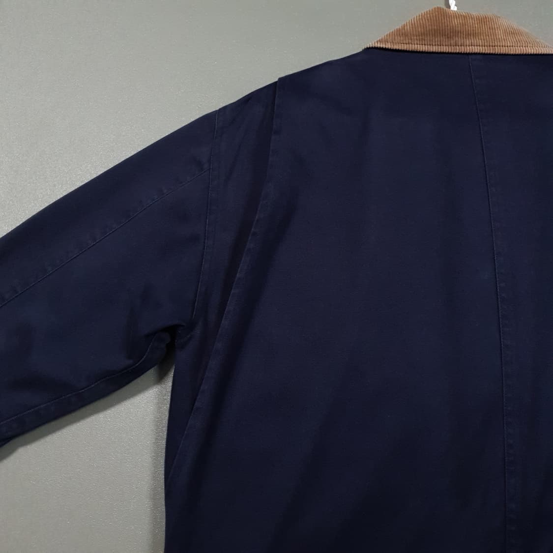 실측 L (100) 디키즈 코듀로이 노바체크 포켓 워크 초어 자켓 네이비 상품이미지8