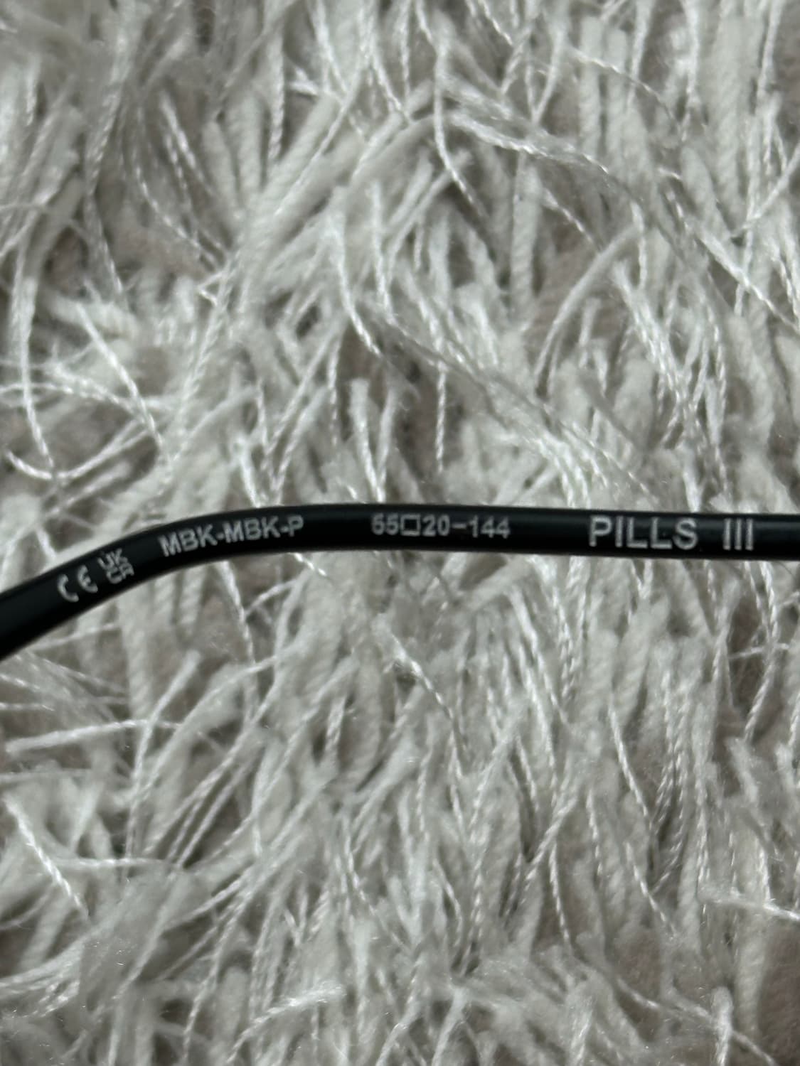 [55-20-144] 정품 크롬하츠 필스 3 매트 블랙 플라스틱 상품이미지9