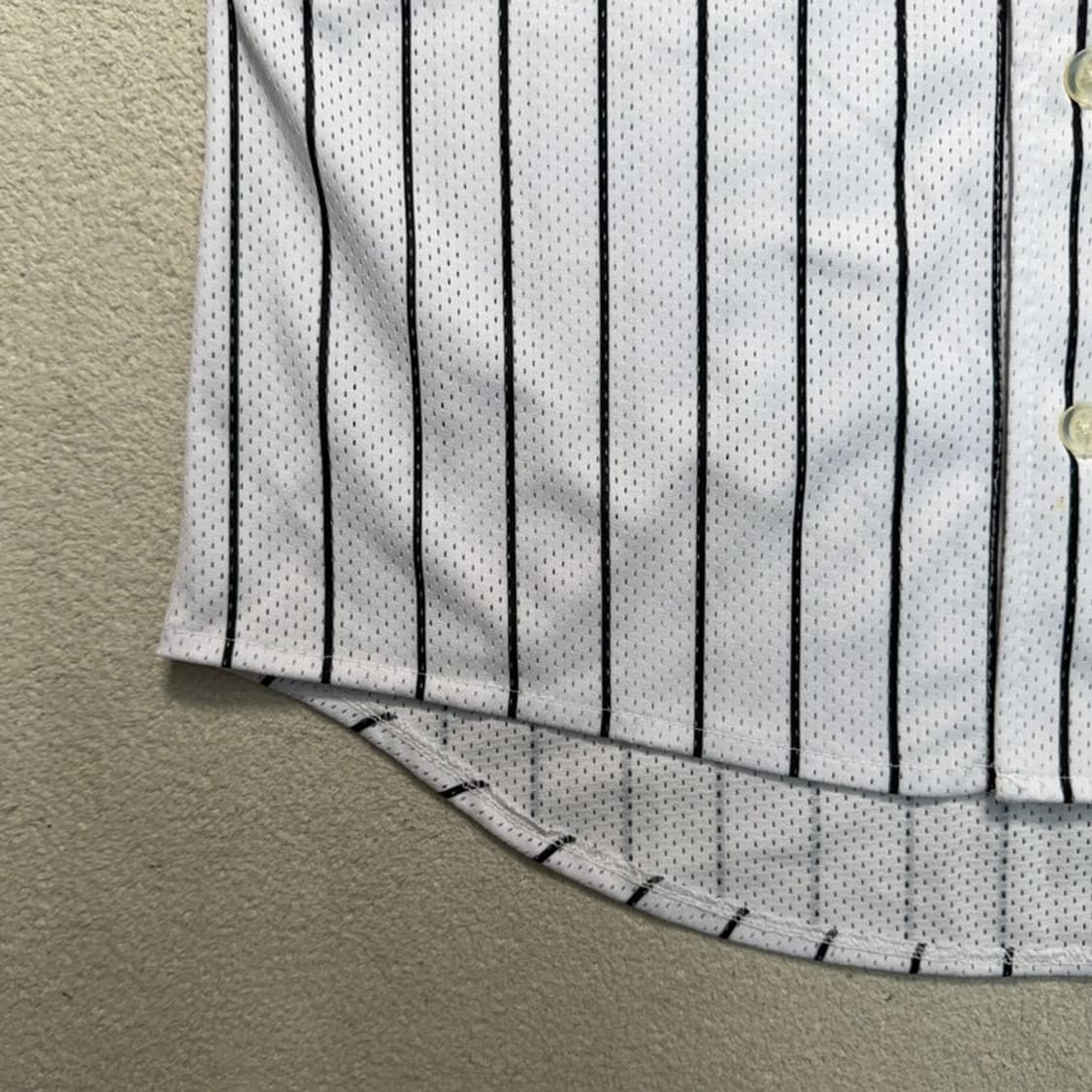 LG  트윈스 프리미엄 홈 유니폼 반팔 셔츠 화이트 100 상품이미지5