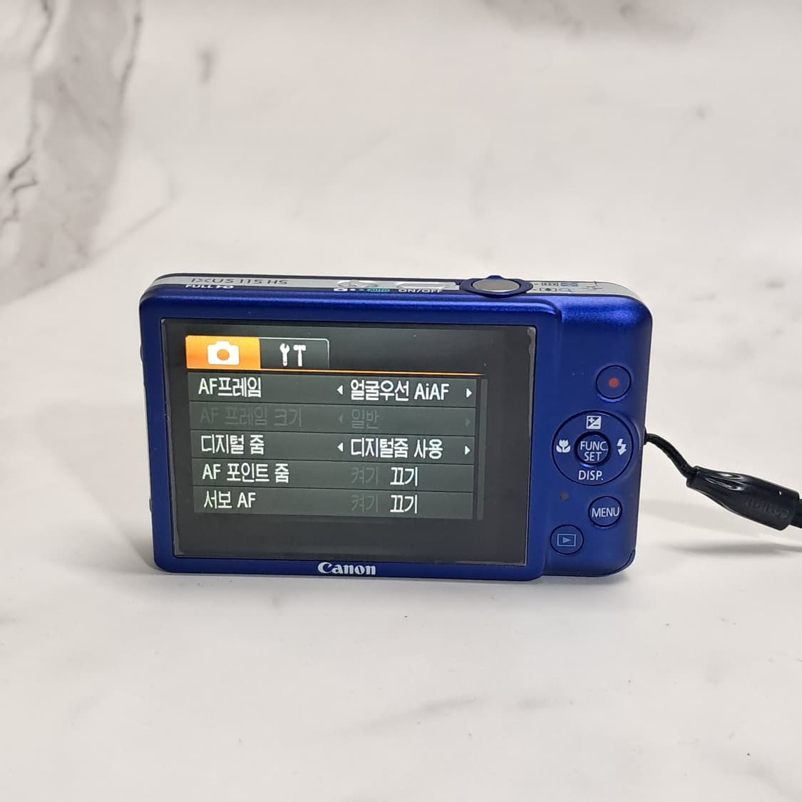 캐논 익서스 Canon IXUS 115 HS 블루 빈티지 디카 상품이미지5