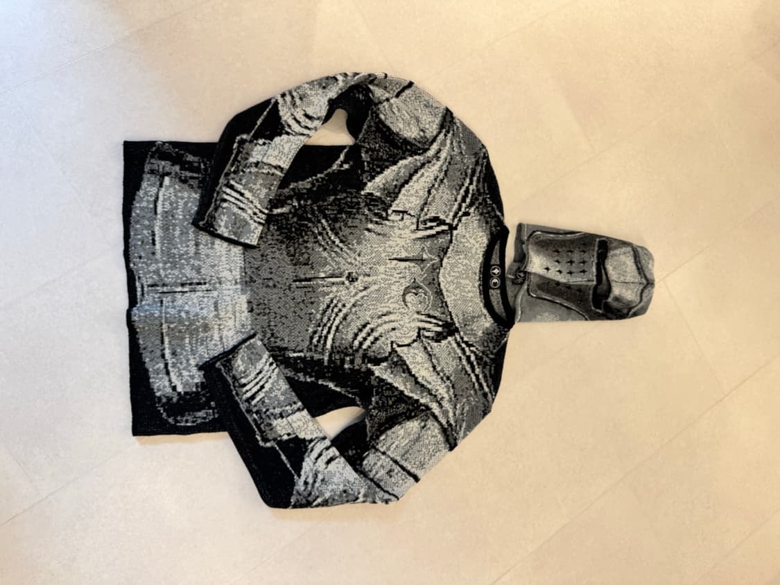 떠그클럽 워리어 니트 & 바라클라바 미사용 상품이미지1