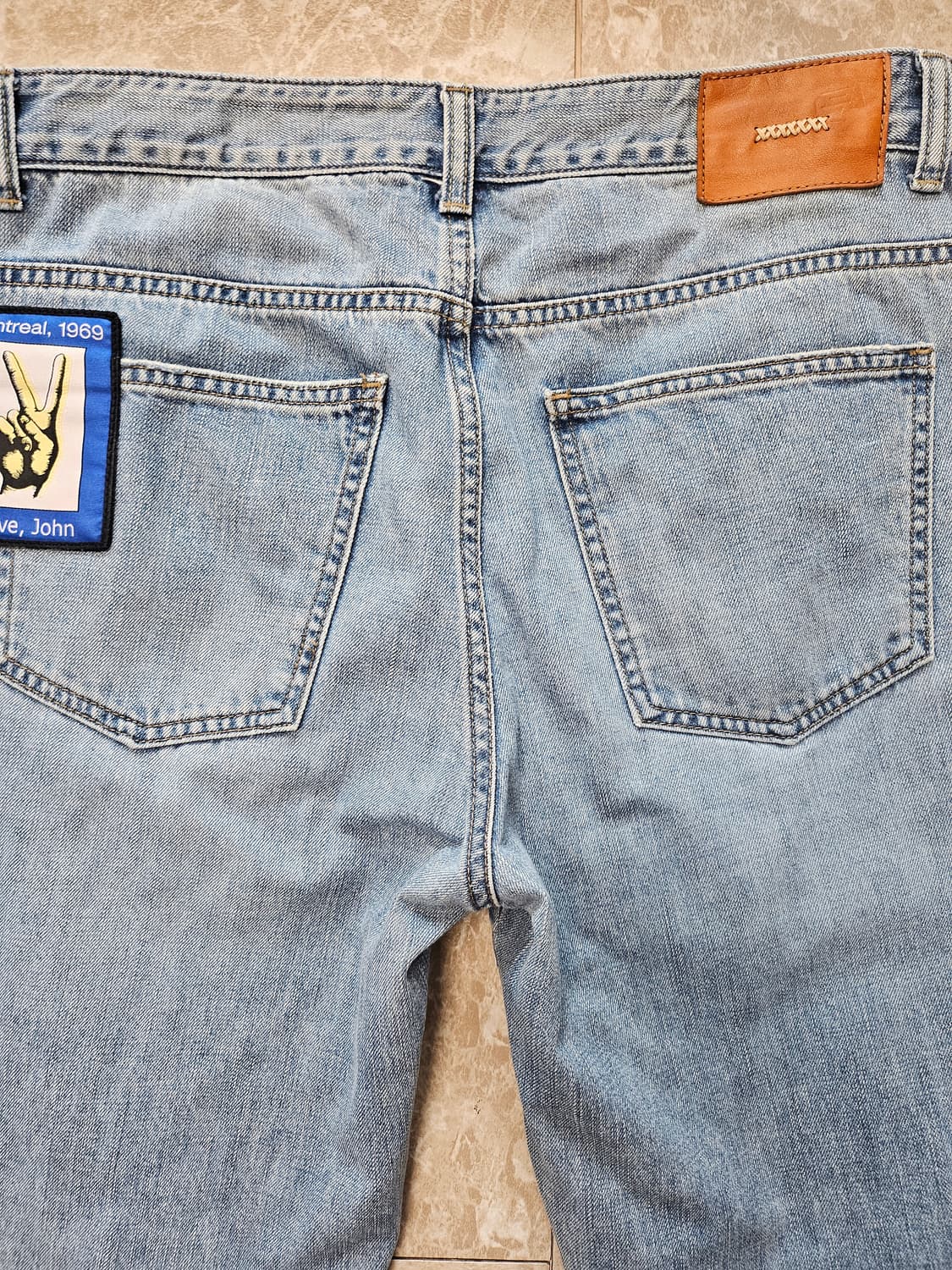 솔리드옴므 빈티지 워싱 남성 데님 청바지 48 상품이미지3