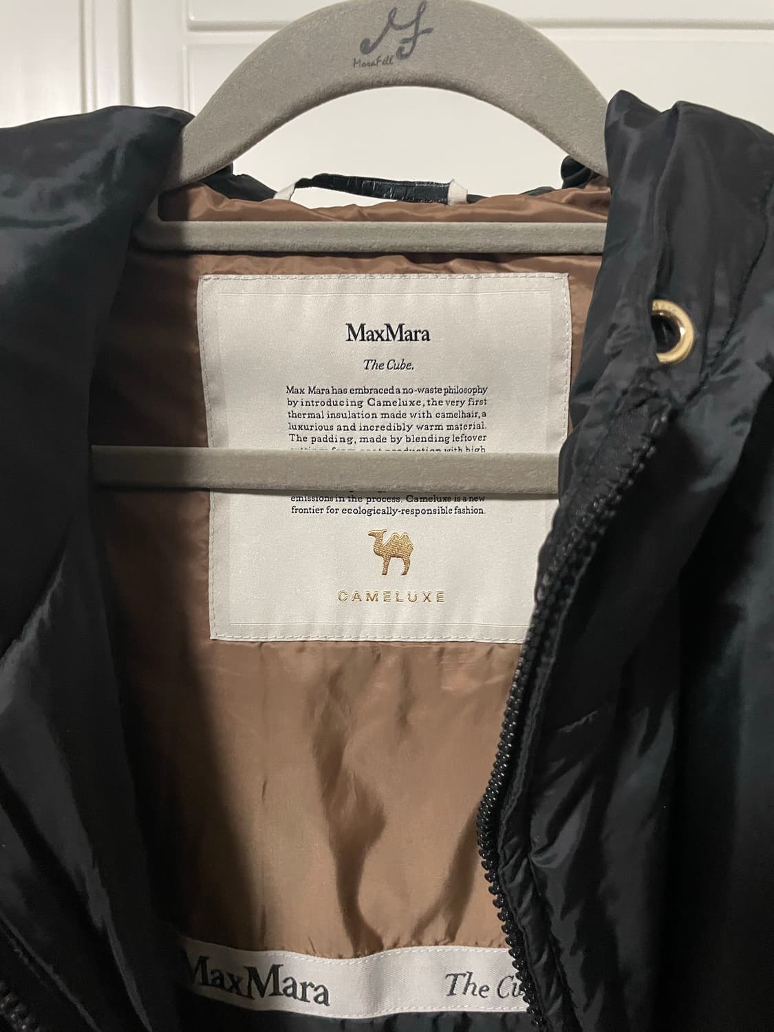 막스마라 더 큐브 카멜럭스 후드 자켓 상품이미지6
