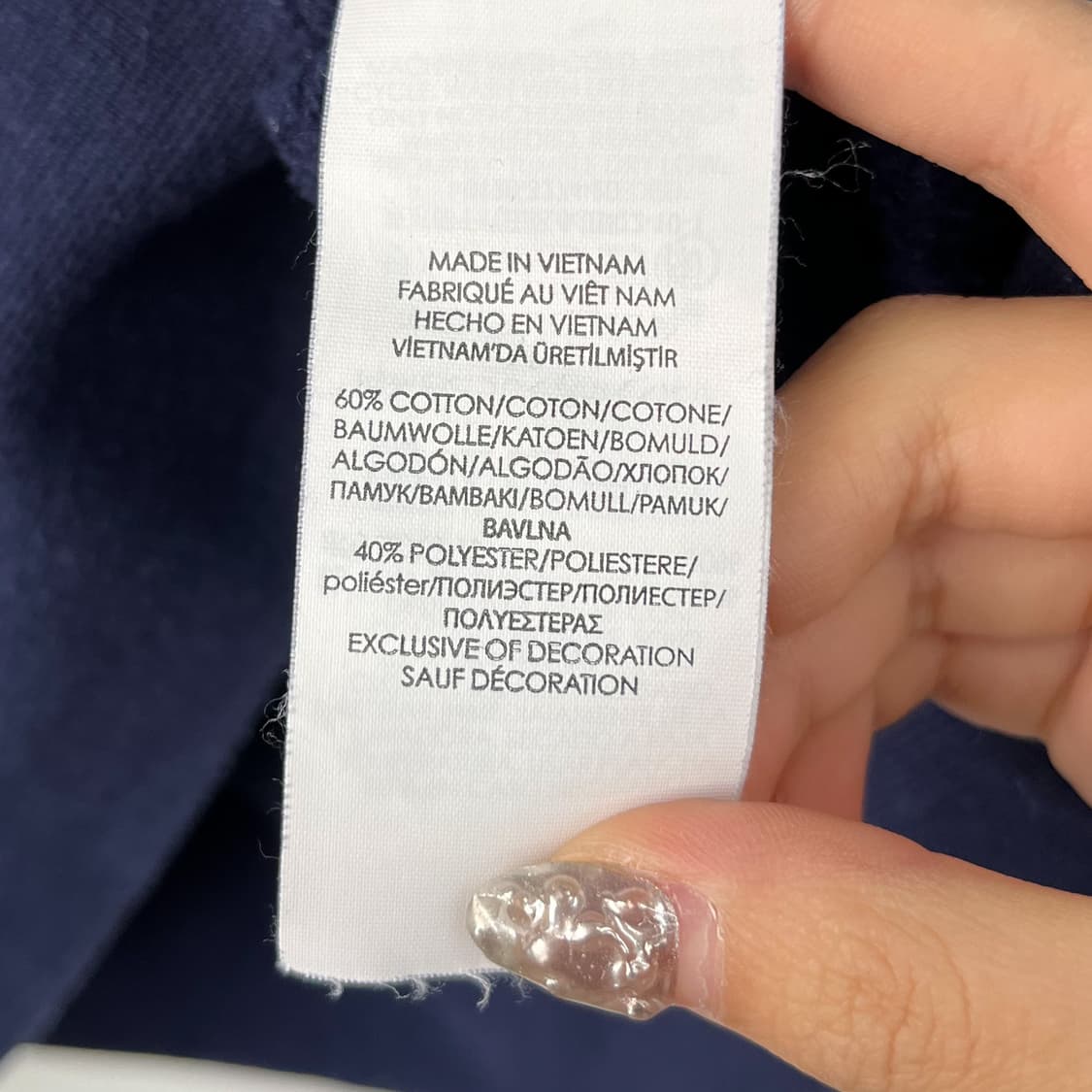 폴로 랄프로렌 신형 포니 블루 네이비 스웻 후드티 상품이미지7