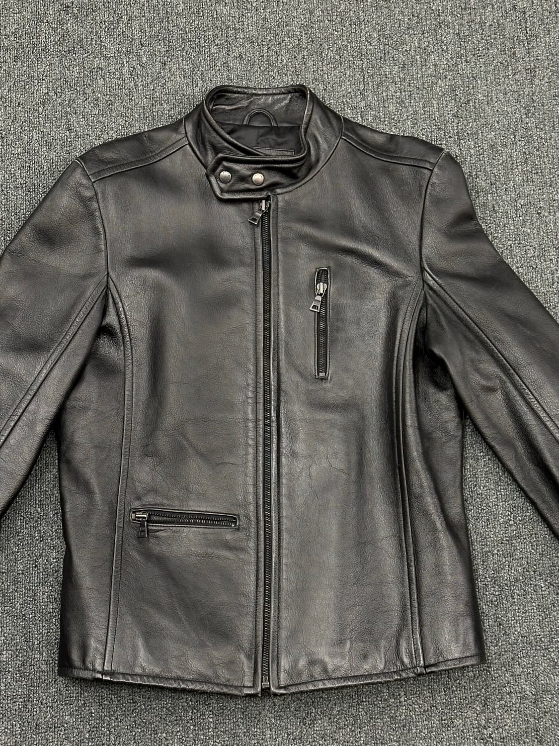 95)리바이스 레드탭 여성 소가죽 레더자켓 상품이미지3