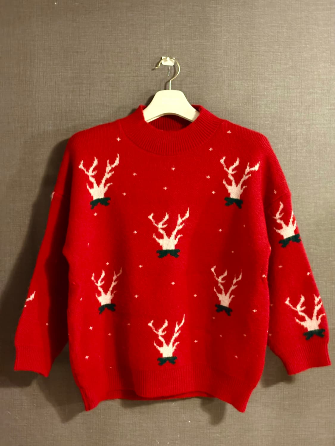 🎄루돌프 니트 스웨터 상품이미지1