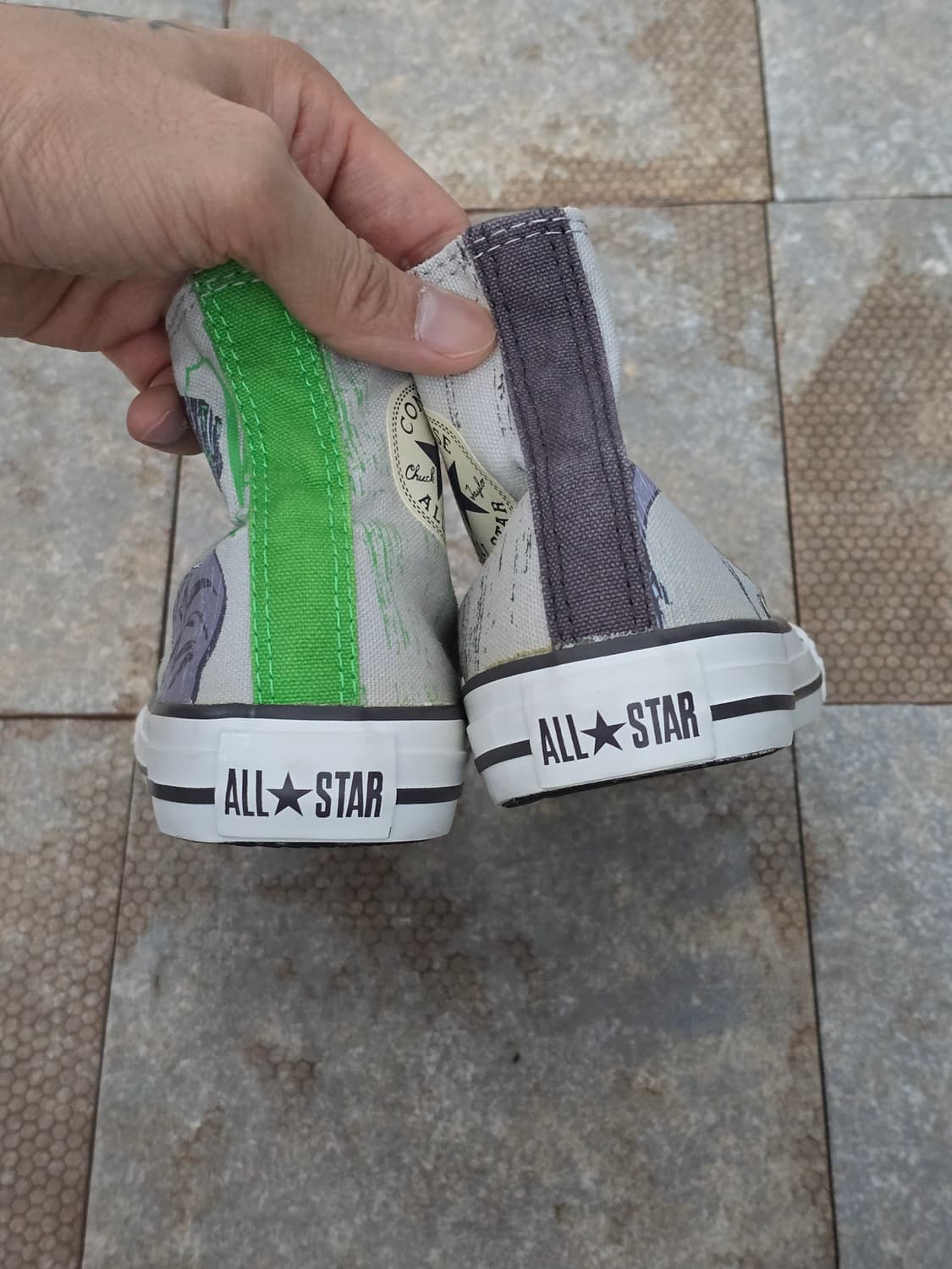 (220)컨버스 dc 코믹스 척테일러 올스타 하이 조커 상품이미지7