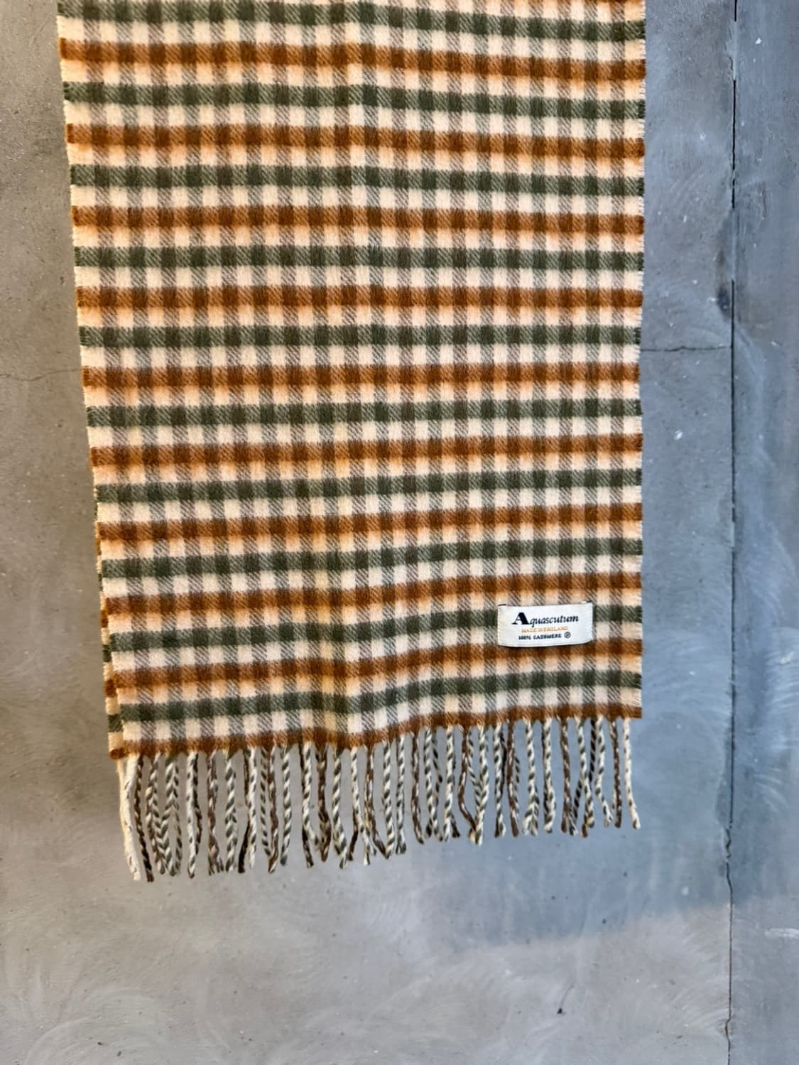 아쿠아스큐텀 캐시미어 머플러 상품이미지6